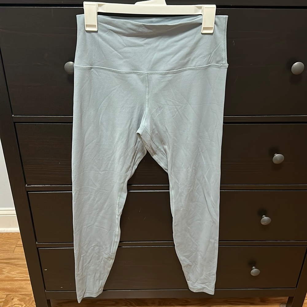 lululemon light blue align leggings 28”